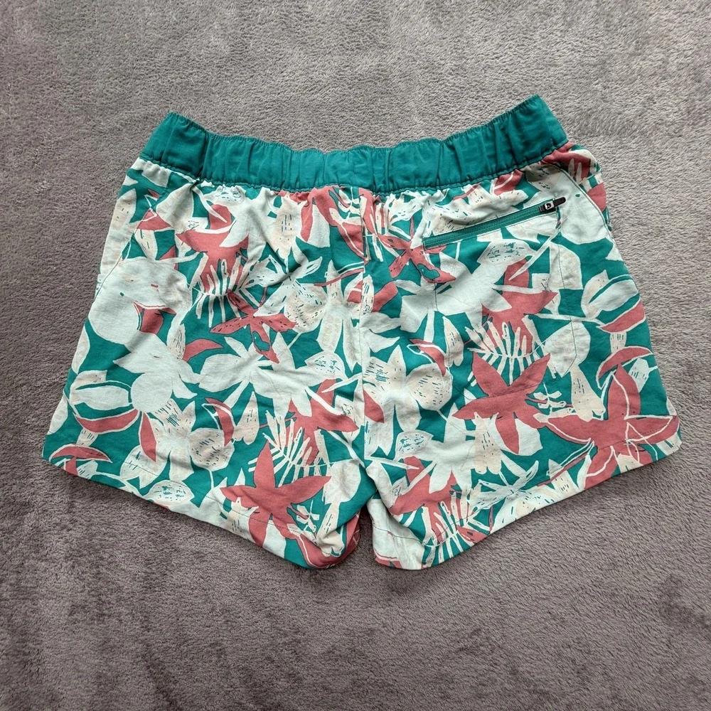 The North Face Shorts Womens Medium Multicolor‎ Hot Pants 4 Inch Floral Nylon
